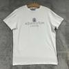 AQUASCUTUM London T Big Print Club Check House Casuals XL Top Tee Unisex Shirt Cotton Oversize Large Size