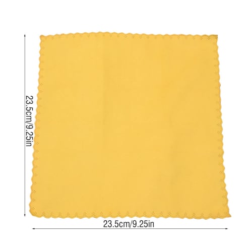5-Pack of String Instrument Cloths, Absorbent, Double-Sided, for Guitar, Cello, Violin, Bass, Saxophone, and Polishing