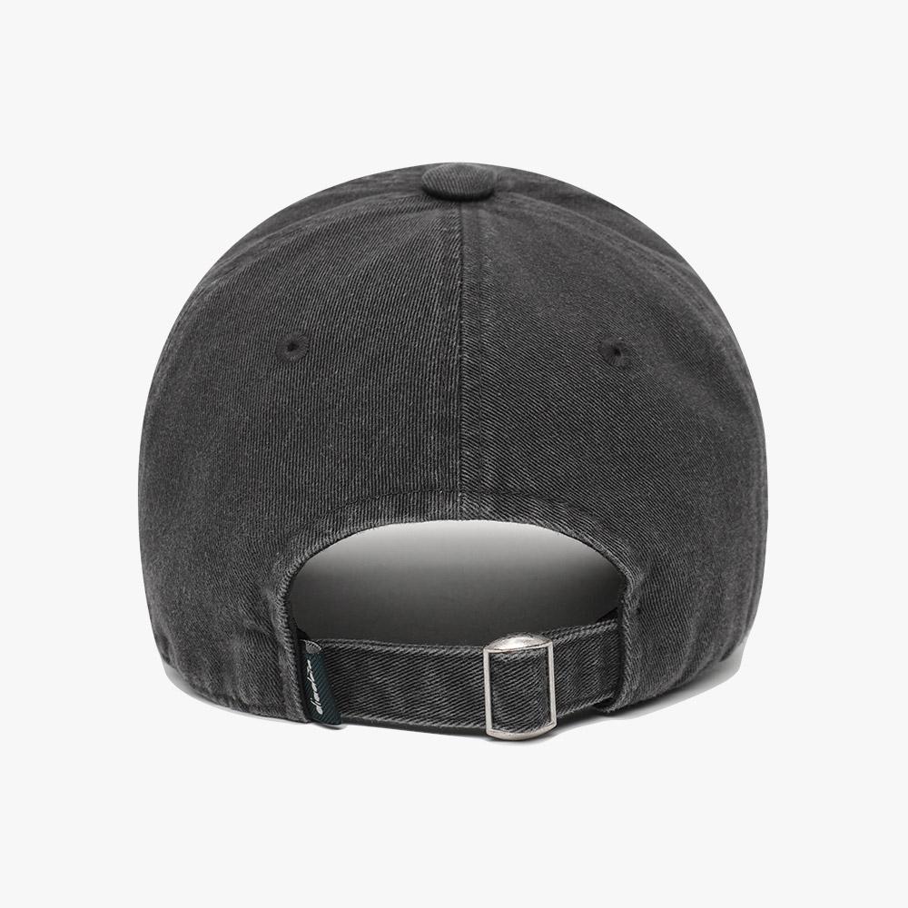 diadora Washed Cap Charcoal Grey