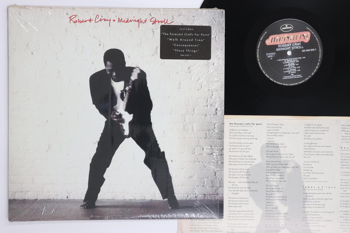 

LP Record ROBERT CRAY - Midnight Stroll 4228466521 MERCURY 1990 US Blues Used
