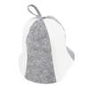 2pcs Sauna Hat Insulating Thick Absorbent Comfortable Breathable Headgear for Spa Steam Room Bathhou