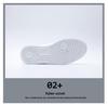 2025 Summer Men's Breathable White Skate Shoes - Trendy, Versatile, Thick Sole, Casual Sports Footwear for Students