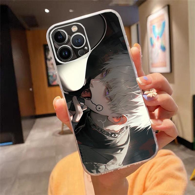 Toge Inumaki Anime Phone Case For iPhone 17 Pro Max Air 16 15 14 13 Pro Max 15 16 Pro 15Plus 16E Silicone Cover