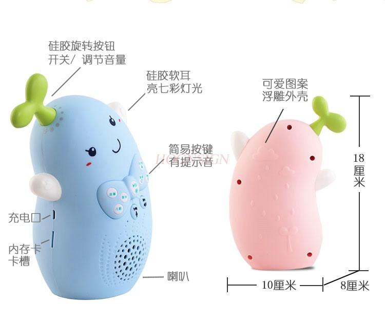 Bluetooth Puzzle Vzdelávací stroj pre najmenších Detský rozprávkový stroj Prehrávač hudby Detské riekanky Osveta