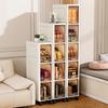 Foldable Storage Cabinet Bathroom Organizer Slim Cabinet Organizer Rack Pantry Cabinet Storage