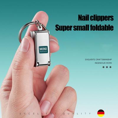 Mini Nail Clippers Stainless Steel Folding Manicure Tool for Kids Adults Travel Toenail Fingernail Trimmer Safe Precise Cutting
