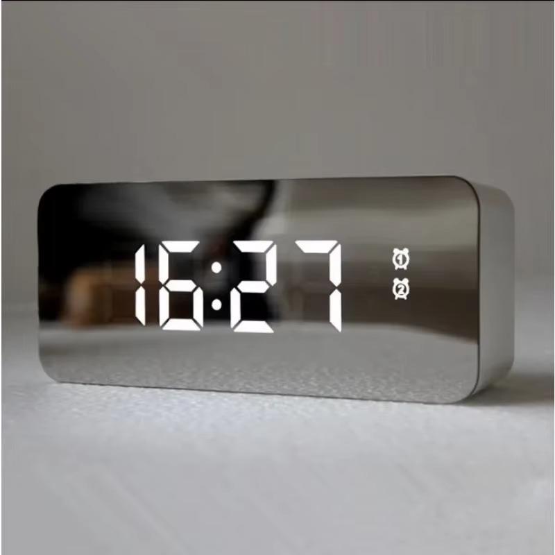 USB Power LED Table Clock Bedroom Bedside Digital Electronic Office Desk Alarm for Home Decor Desk Table Clocks Home Decor
