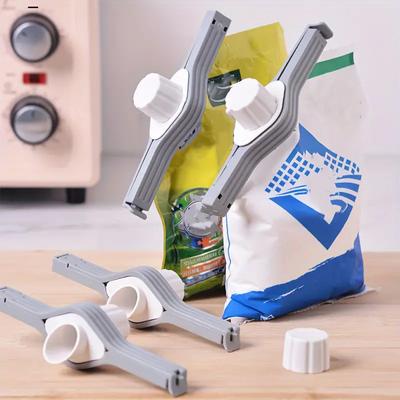 Schraubverschluss Verschlussclip Gewürzbeutel Milchpulver Salzbeutel Verschlussclip Snack Lebensmittelkonservierungsclip Gadget Küchenzubehör