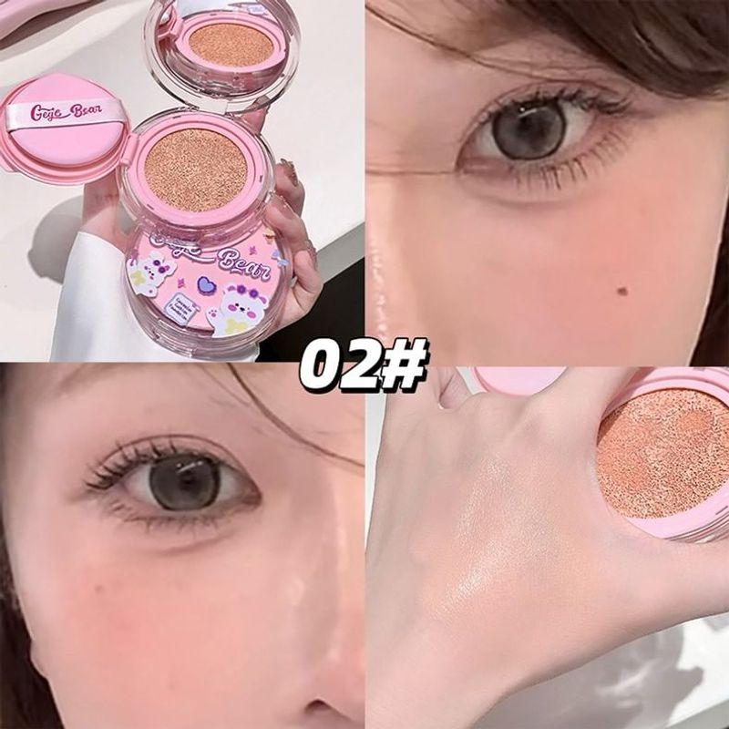 Gege Bear - Water Mist Moisturizing Concealer Cushion Cream - 2 Shades
