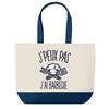 Shopping Bag - PLANETEE - I Can't Barbecue (Chef's Touch) - Large 40x45 Cm - Cotton - Made In France
