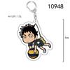 Haikyuu!! Schlüsselanhänger aus Acryl: Hinata Shoyo & Kageyama Anhänger