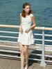LENINA Tisha Sleeveless Mini Dress_Yellow Flower