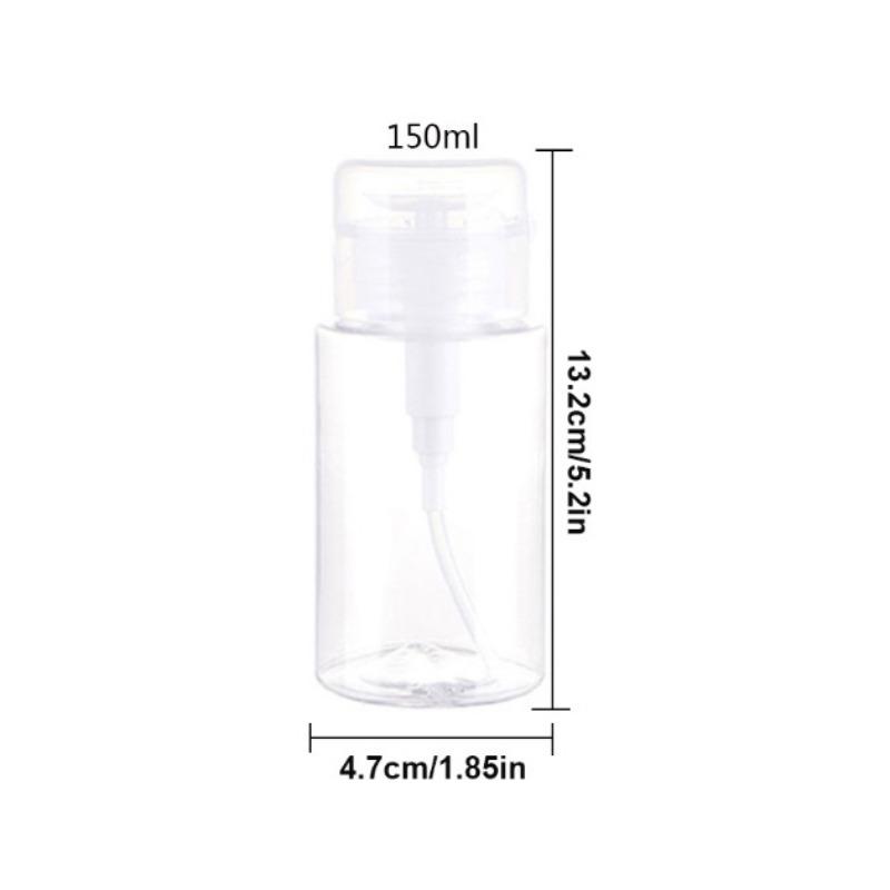 1pc Travel Portable Dispenser Bottle Press Skincare Dispenser Empty Bottle Makeup Tool Makeup Remover Toner Bottle For Gift