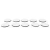 50 STÜCKE Lautsprecher-Isolationspads Stoßfestes EVA Anti-Vibrationsschaumstoff-Pads Füße mit Kleber für CD-Player Subwoofer