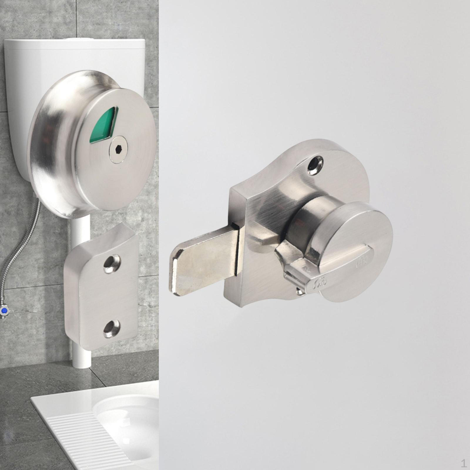 

Аксессуары для модификации автофургона Универсальный, простой в использовании, устойчивый, дверной замок для ванной комнаты серебряный