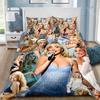 Singer Duvet Pillowcase Bedding Set Boy C-Carpenter Girl Bedroom Decoration Children Gift S-Sabrina Single Double Large Size - A