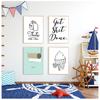 Canvas Painting Decoration Funny Toilet Picture Get Shit Done Ice-Cream Wall Art Picture Poster Home Decoration