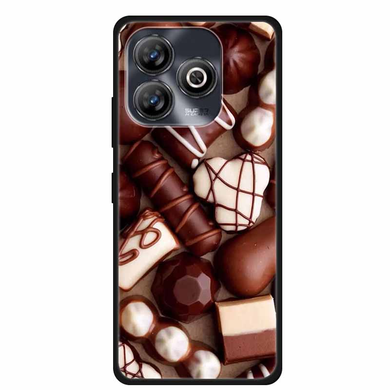 Pro ZTE BLADE A75 4G Pouzdro Zvířata Měkký Silikon TPU Pouzdra na Telefon Zadní Kryt Pro ZTE BLADEA75 Nárazuvzdorný Vlk Ochranný Cool Coque