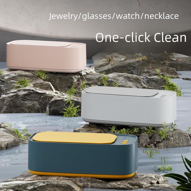 Ultra-portabler automatischer Reiniger für Brillen, Schmuck, Zahnspangen und Kontaktlinsen