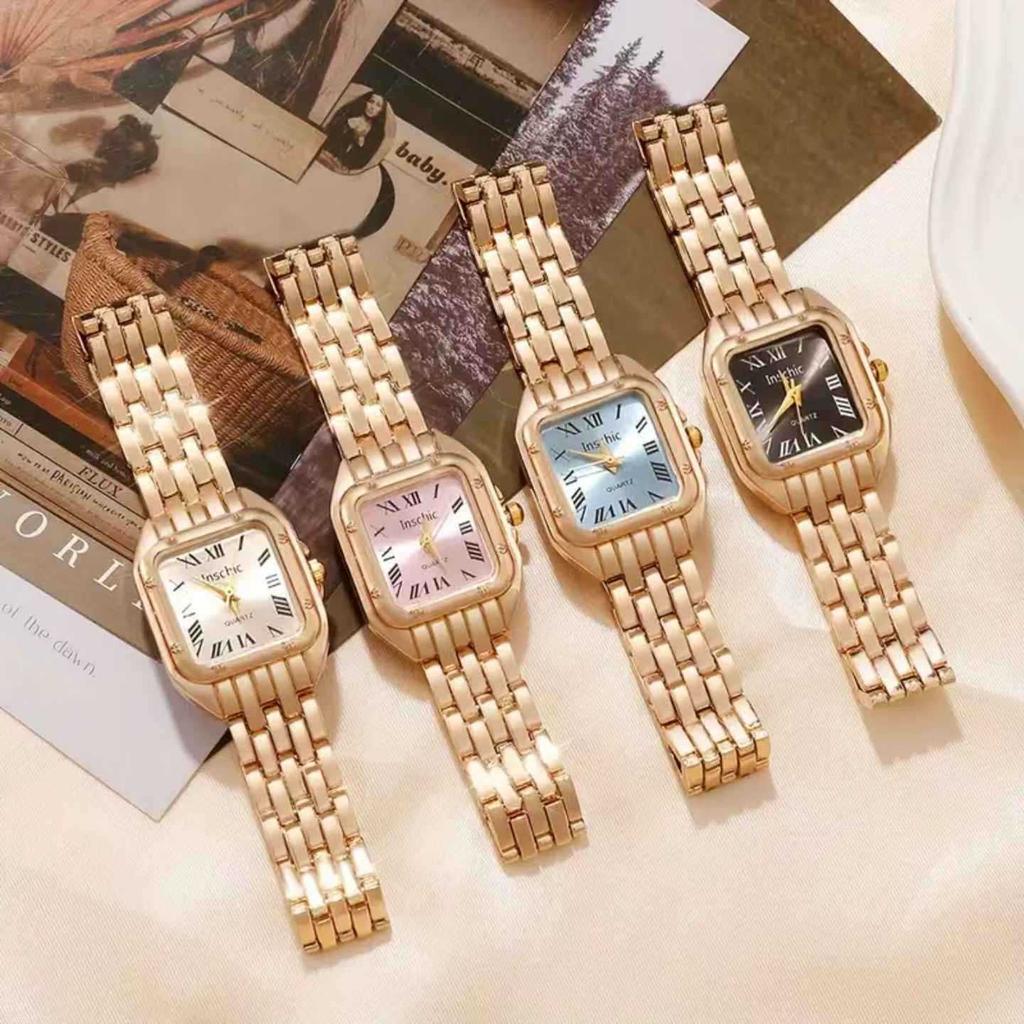 Nové dámské diamantové křemenné hodinky - Precizní strojek, Elegantní design Ležérní hodinky 25