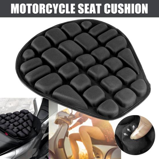 Motorcycle Seat Cushion Breathable EVA Rubber Sponge Cushion Long-distance Riding Cushion Travel Shock-absorbing Seat Cushion