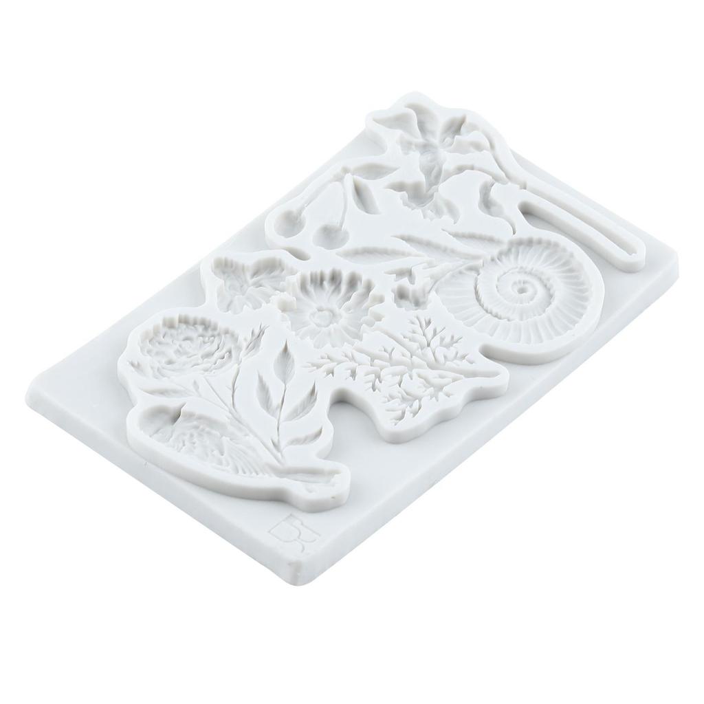 Bird Sunflower Silicone Mold Leaf Flower Vase Snail Fondant Molds Cake Decorating Tools Cupcake Topper Candy Resin Clay Chocolate Gumpaste Mold