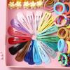 220PCS/Set BB Girls Kids Accessories Gifts Hair Rope Hairpin Hair Clip
