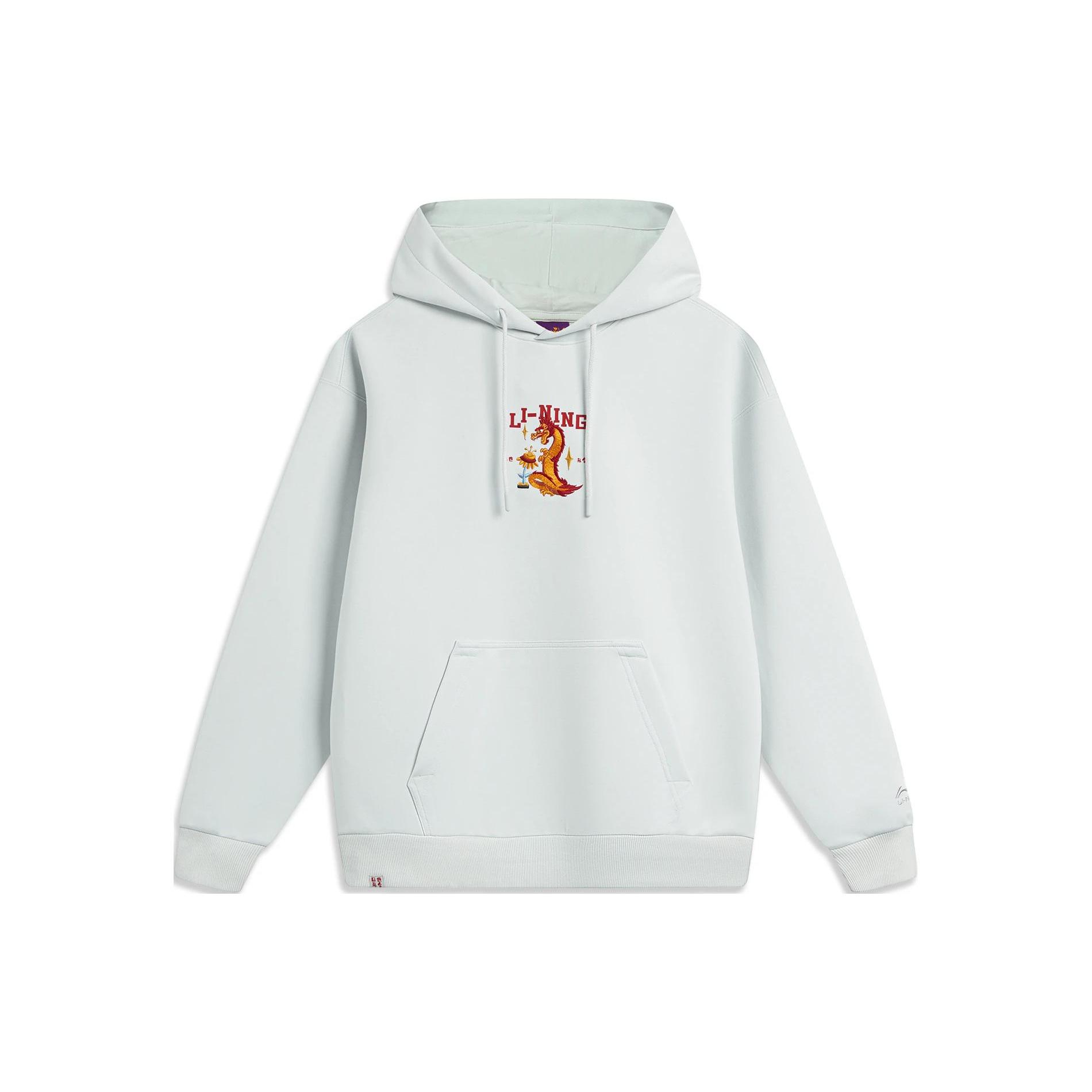 Li Ning Sports Life Collection Sweatshirt Unisex Stone Gray AWDU049-4 L