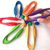 6Pcs Children Plastic Tweezer Experiments Tools Biology Science Study Tweezer Toys Kindergarten Educational Toy Kids Gifts