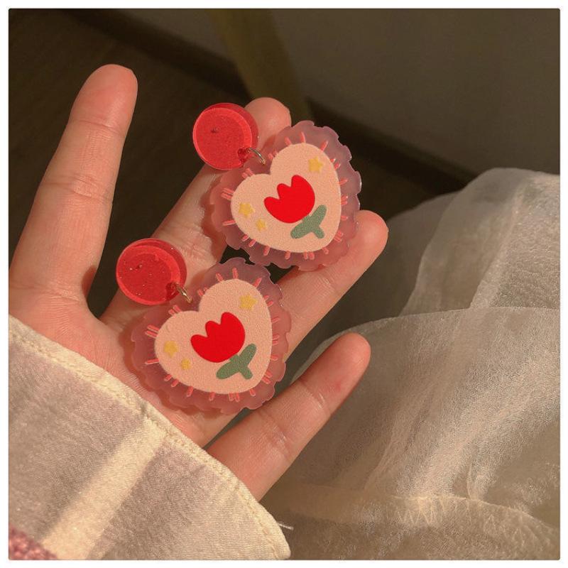 Dreamy Summer Romance Earrings: South Korea's New Trend for Women