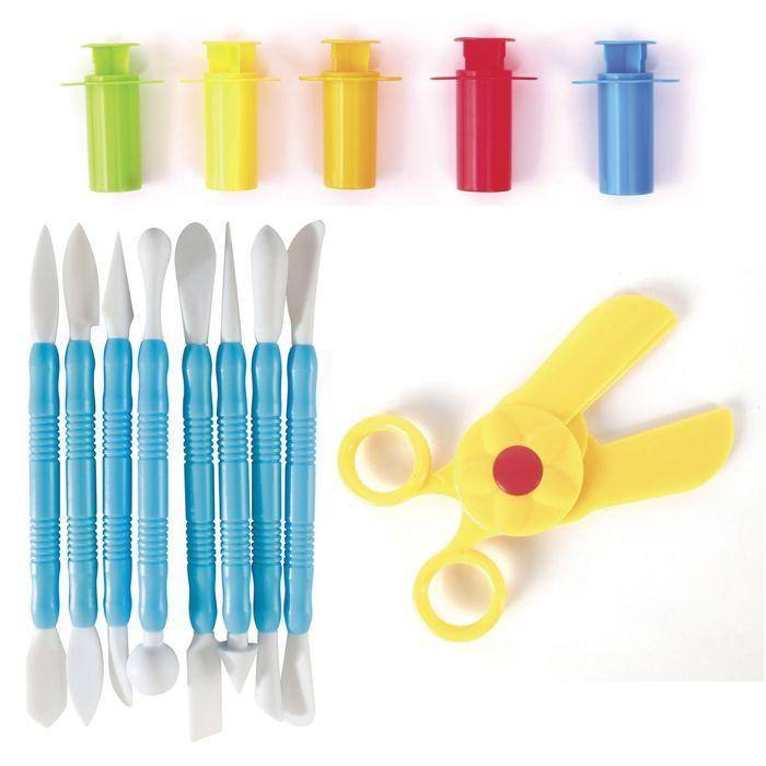 14 accessoires pour pâte à modeler