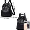 Premium Leather Convertible Backpack Handbag Sling Bags for Women
