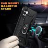 For Samsung Galaxy A54 5G PC+TPU Drop Protective Cover Ring Kickstand Mobile Phone Case