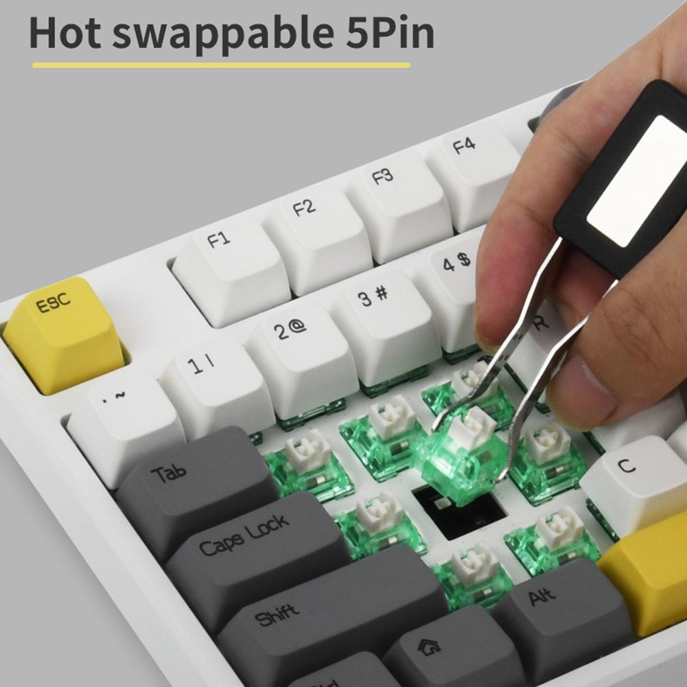 Cheap NKRO Backlight Gaming Keyboard TypeC Wired 87 Keys Gaming