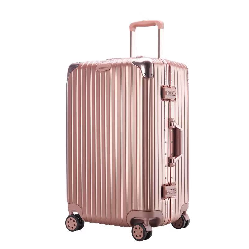PACKAGE FASHION Thickened Aluminum Frame Luggage