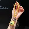 Cross-Border Cartoon Phone Pendant: Anti-Loss Lanyard & Silicone Beaded Bracelet Keychain Gift Set