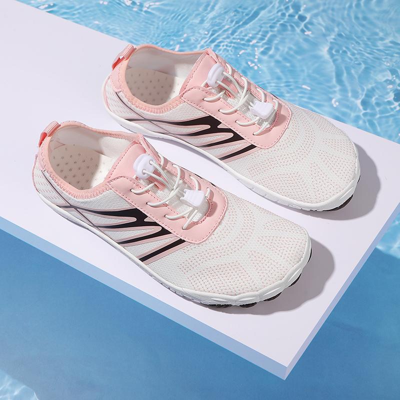 Breathable Aqua Shoes Unisex Quick Drying Lightweight Wading Sneakers Non Slip Soft Sole Water Shoes for Beach Swim Diving Surf
