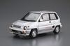 Aoshima Bunka Kyozai The Model Car 60 Honda AA City Turbo II Plastic Model Kit Co., Ltd. (AOSHIMA) No. 1/24 '85