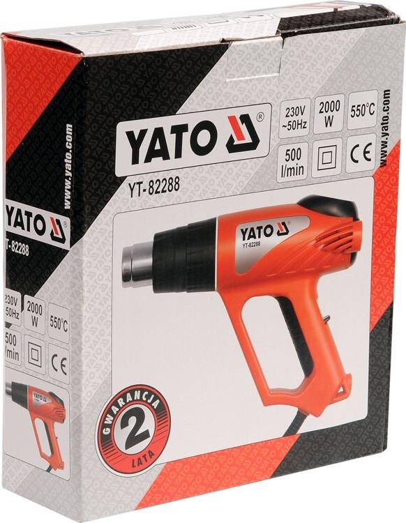 Heat gun 2000w 350°c and 550°c YT-82288 YATO