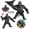 Oenux New Jurassic Indominus Rex Indoraptor King Kong Action Figures Savage Velociraptor Dinossauro World Animals Model Kid Toy