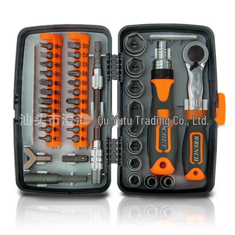 38-in-1 Ratcheting Multi-Purpose Industrial Grade Screwdriver Set