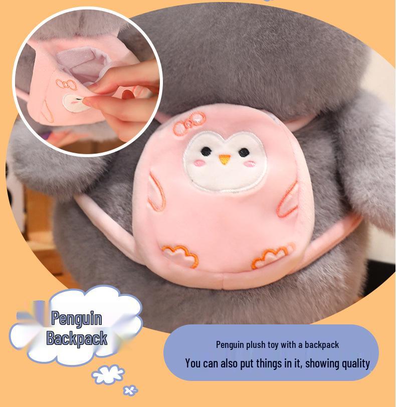 Adorable Soft Penguin Plush Toy - Perfect Birthday Gift for Kids and Girls