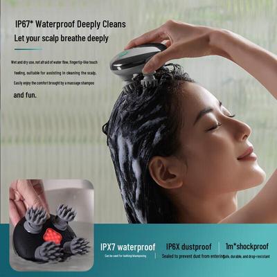 Waterproof Smart Scalp Massager CN Plug (adapter Included)