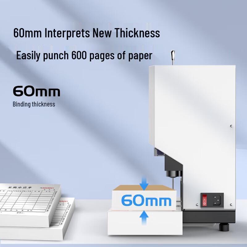 Comi CM-60A Automatic Financial Binding Machine CN plug (adapter included)