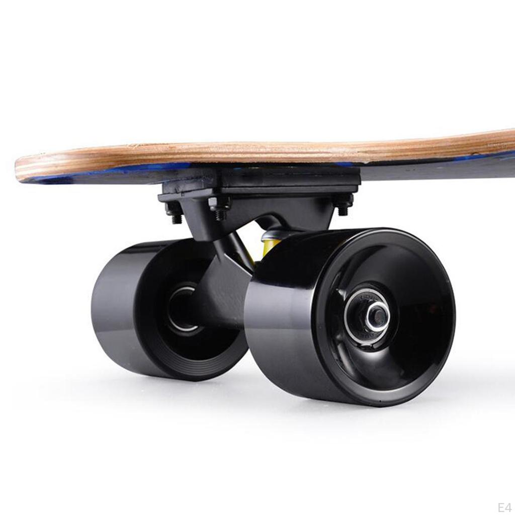 Skateboard Trucks 7'' Bearings Longboard Wheel Roller , Vibration Feet and Noise of the