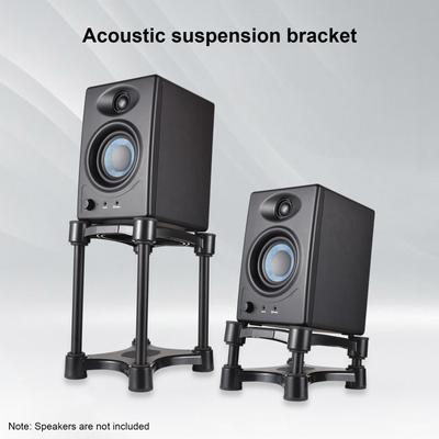 Supporti per altoparlanti da tavolo Staffa audio per monitor Staffa per ammortizzatore con angolo di inclinazione regolabile