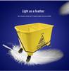 White Cloud Heavy-Duty Hands-Free Mop Bucket with Squeeze Water Extractor