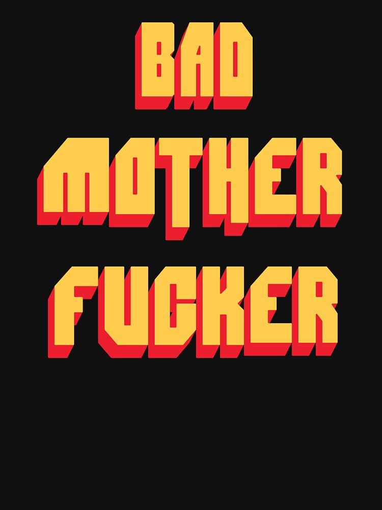 Pulp Bad Mother Fucker Pulp Fiction Tarantino Samuel L Jackson 80s Movie Classic T-Shirt