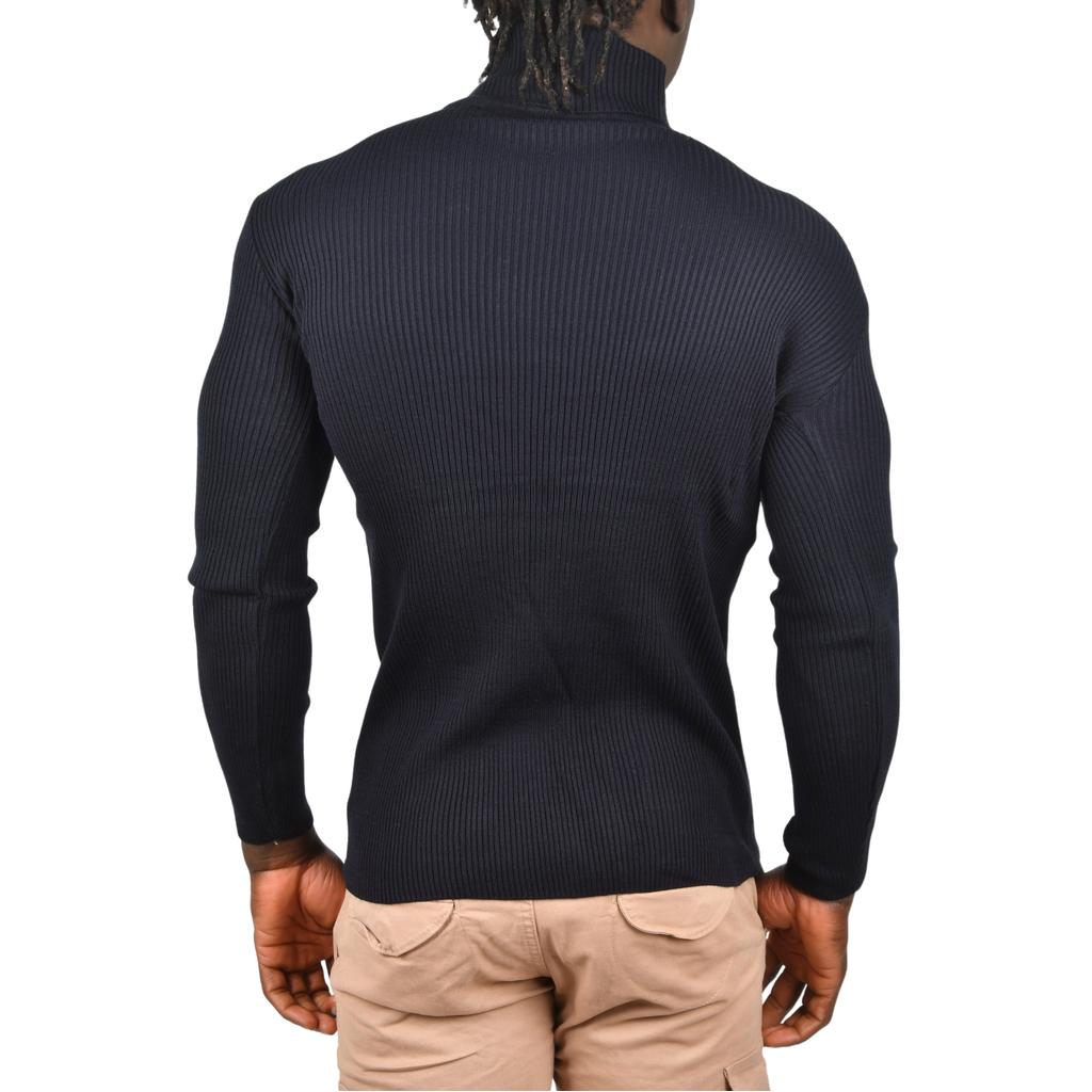 DeepSEA İnce Fitilli Tam Boğazlı Balıkçı Yaka Tüylenmeyen Triko Kazak 2505498