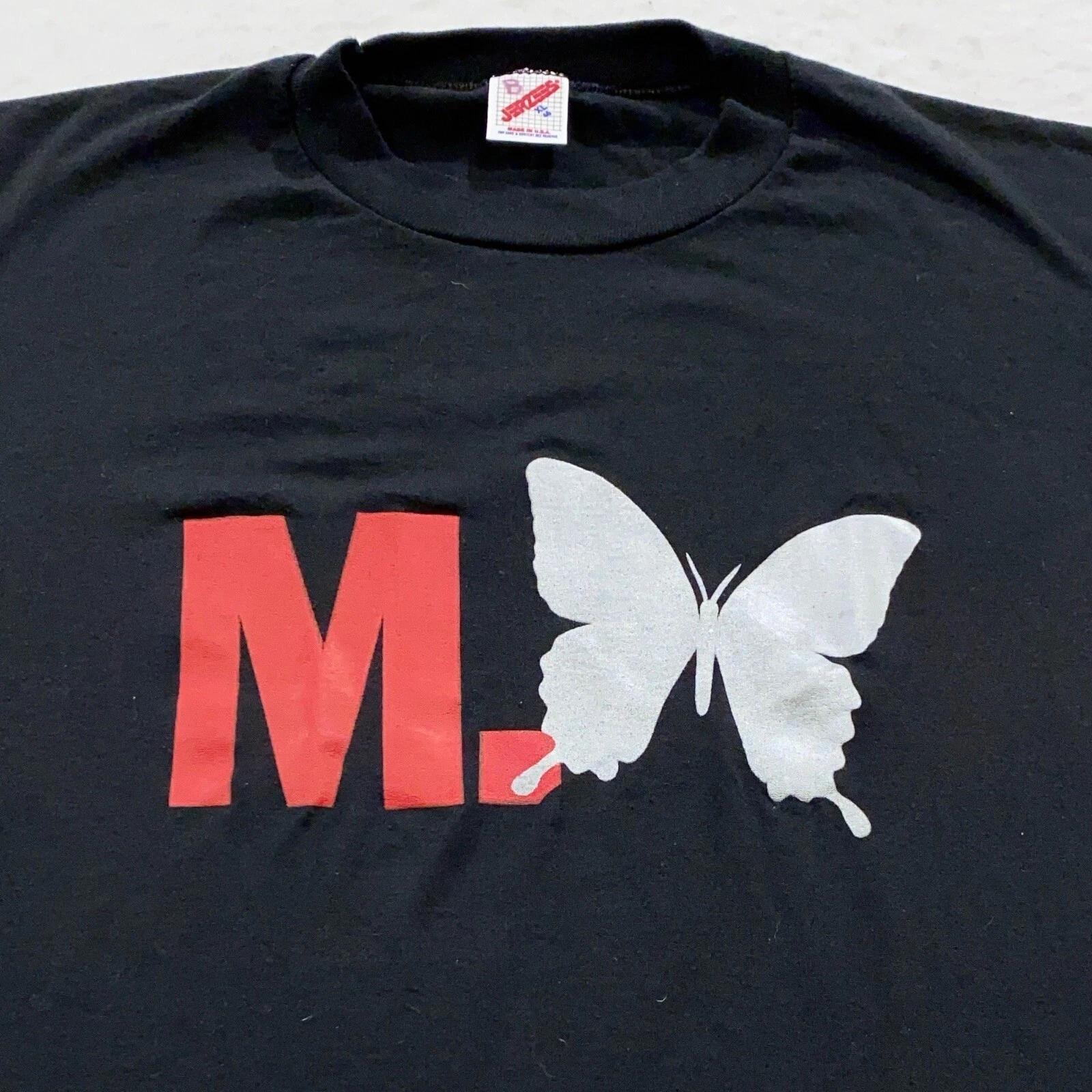 

vintage 90s M. BUTTERFLY T-Shirt LARGE broadway play theatre drama film madame 4XL
